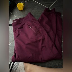 Purple label yoga jogger scrub pants